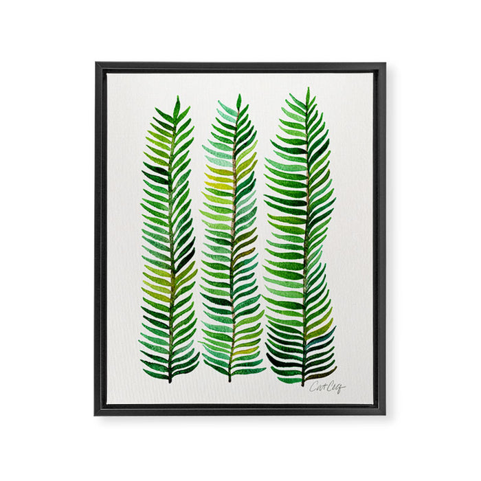 Seaweed Framed Canvas Print Gallery Image 1