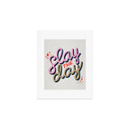 Slay the Day - Coral & Pink Art Print Gallery Image 1