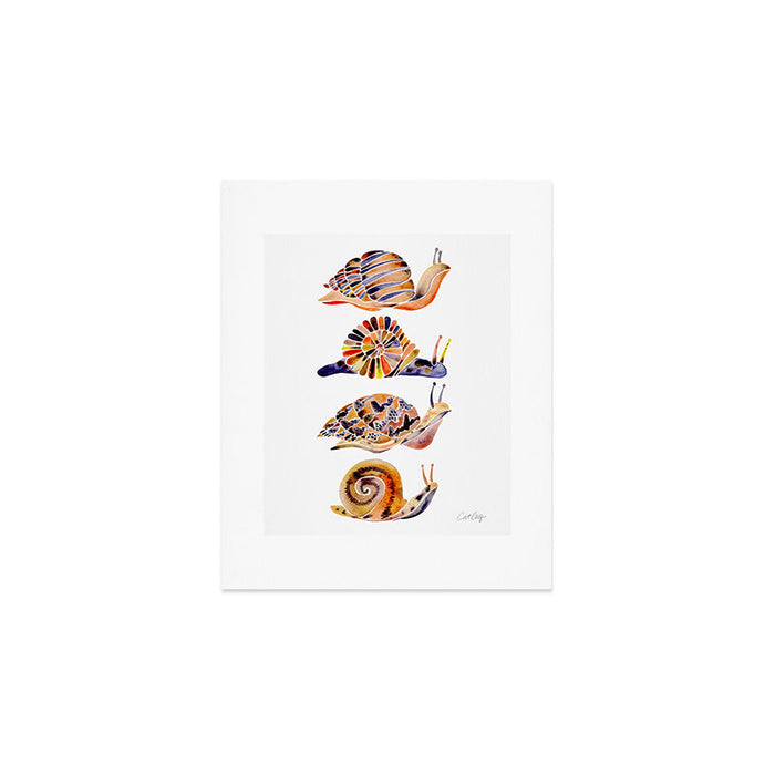 Snail Collection Art Print Gallery Image 1