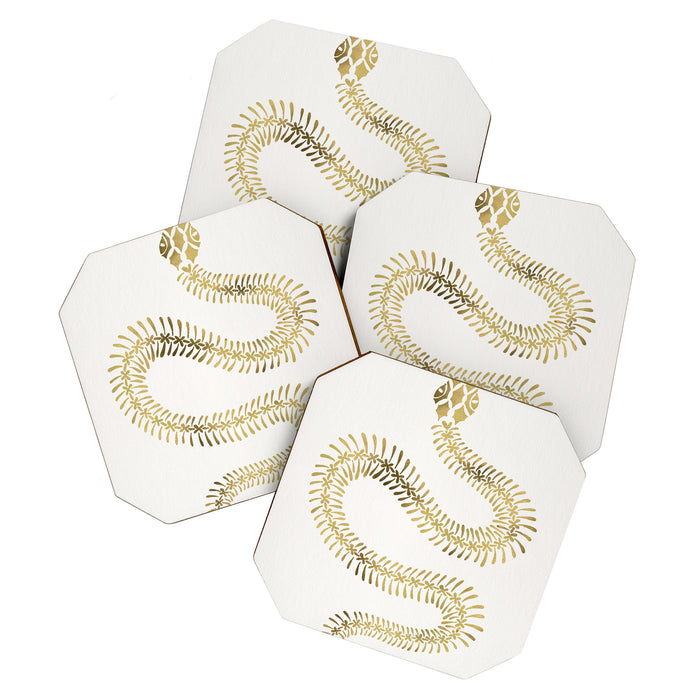 Snake Skeleton - Gold Coaster Gallery Image 1