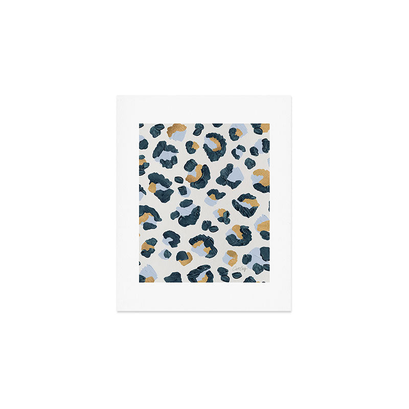 Snow Leopard Print Art Print Gallery Image 1