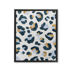 Snow Leopard Print Framed Canvas Print Gallery Image 6
