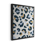 Snow Leopard Print Framed Canvas Print Gallery Image 2