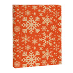 Snowflake Collection - Coral & Cream Canvas Print Gallery Image 6