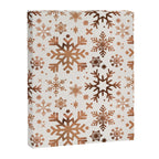 Snowflake Collection - Rose Gold Palette Canvas Print Gallery Image 6
