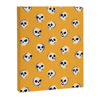 Spooky Skulls - Marigold Canvas Print Gallery Image 8