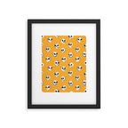 Spooky Skulls - Marigold Framed Art Print Gallery Image 6