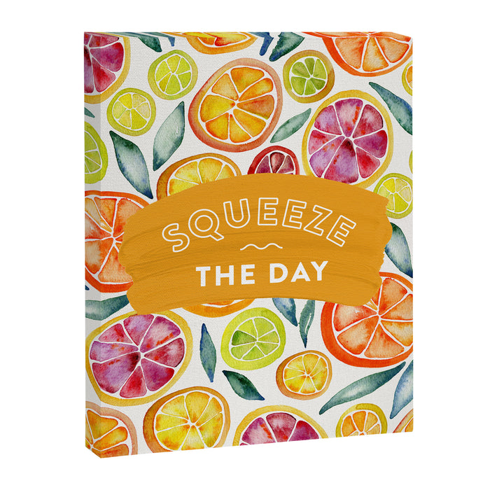 Squeeze the Day - Multi Palette Canvas Print Gallery Image 1