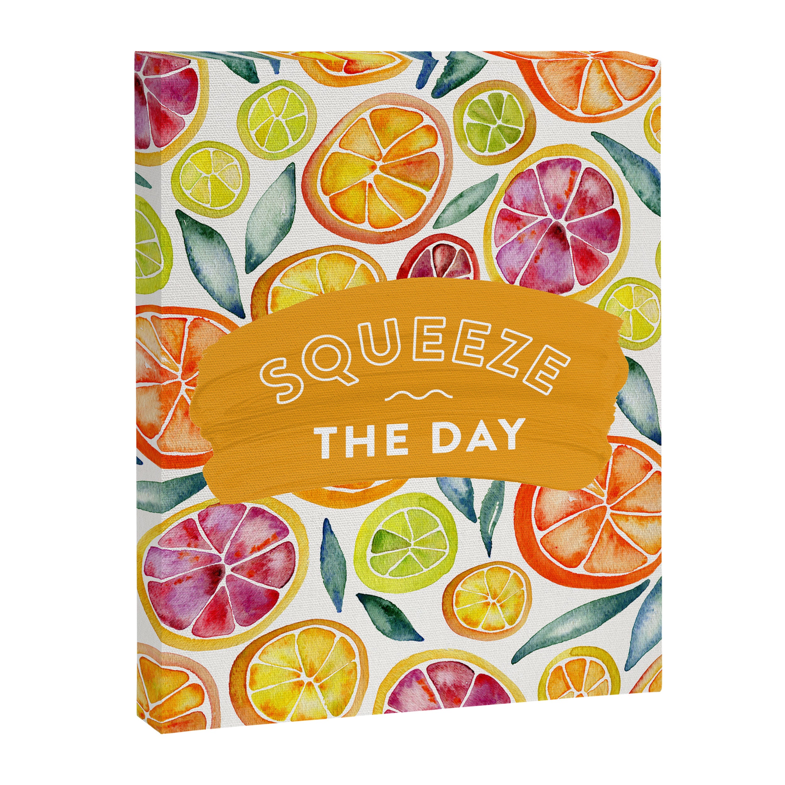 Squeeze the Day - Multi Palette Canvas Print Gallery Image 6