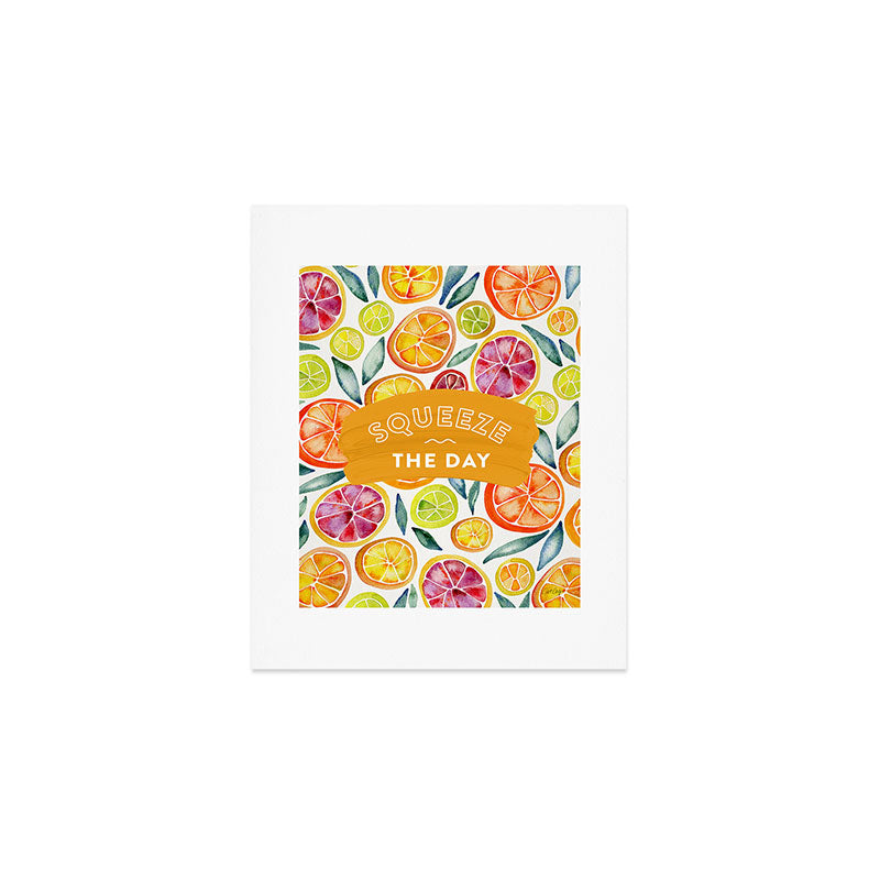 Squeeze the Day - Multi Palette Art Print Gallery Image 1