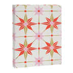 Starburst Mosaic - Coral & Gold Palette Canvas Print Gallery Image 8
