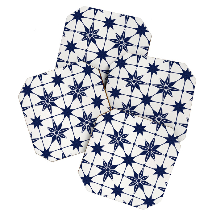 Starburst Mosaic â Navy Coaster Gallery Image 1