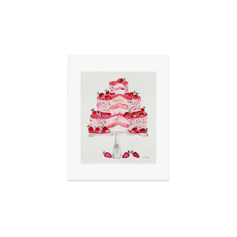Strawberry Shortcake Art Print Gallery Image 1