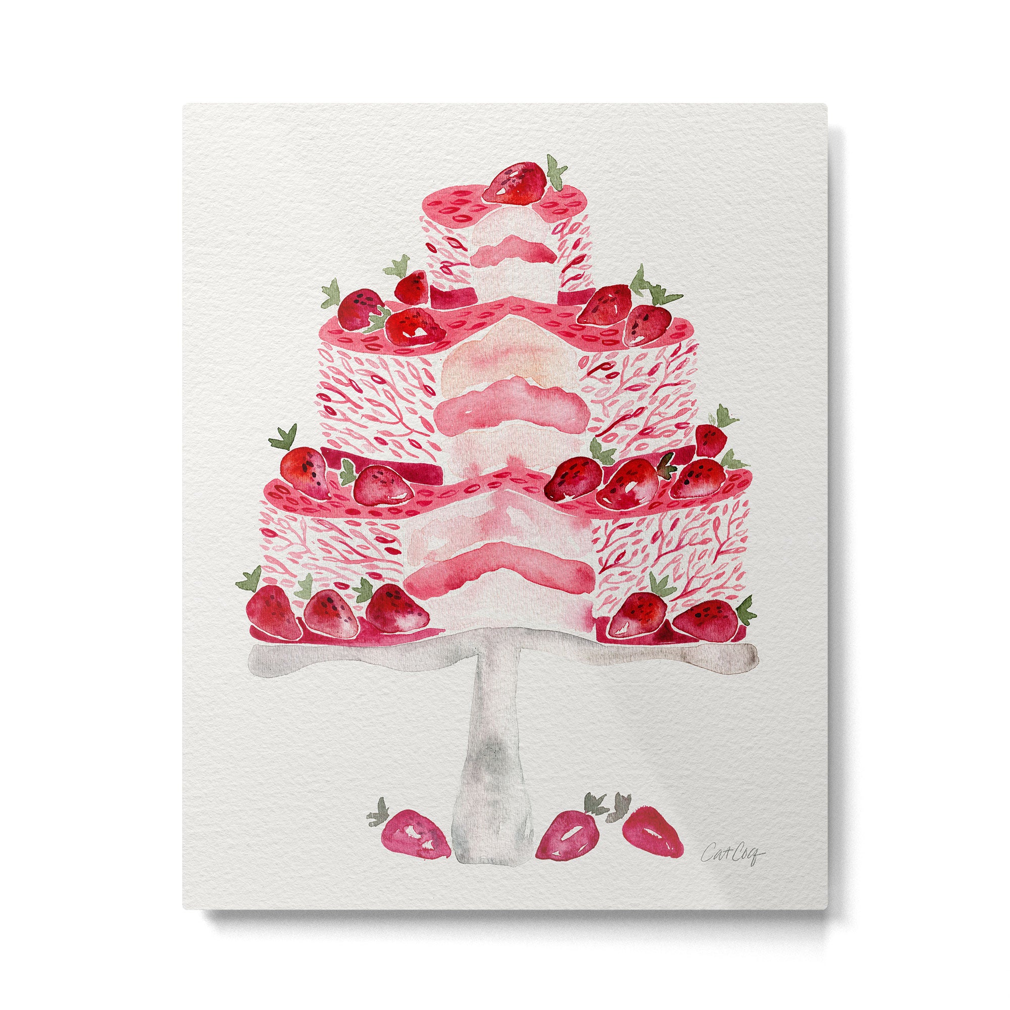 Strawberry Shortcake Metal Print Gallery Image 4