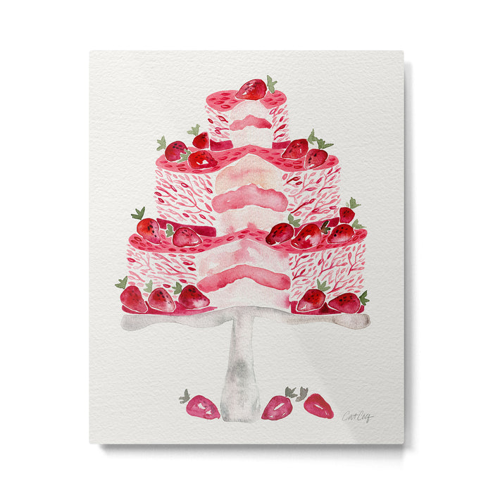 Strawberry Shortcake Metal Print Gallery Image 1