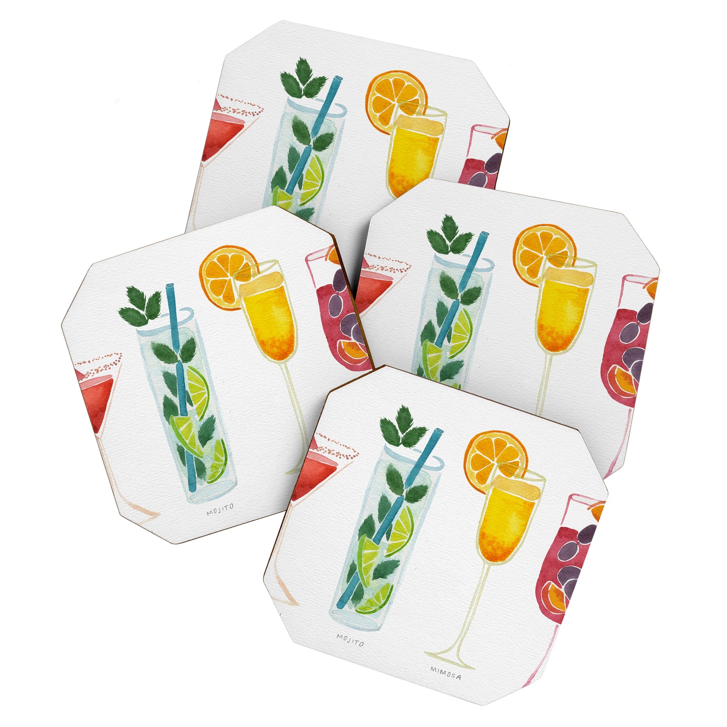 Summer Cocktails Coaster Gallery Image 1