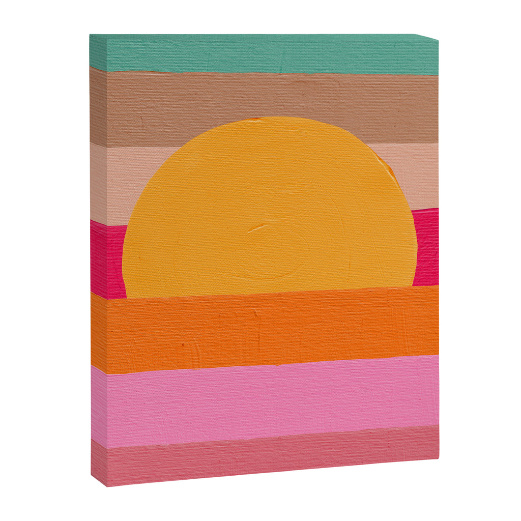 Sunset Waves â Magenta Canvas Print Gallery Image 8