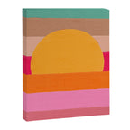 Sunset Waves â Magenta Canvas Print Gallery Image 8