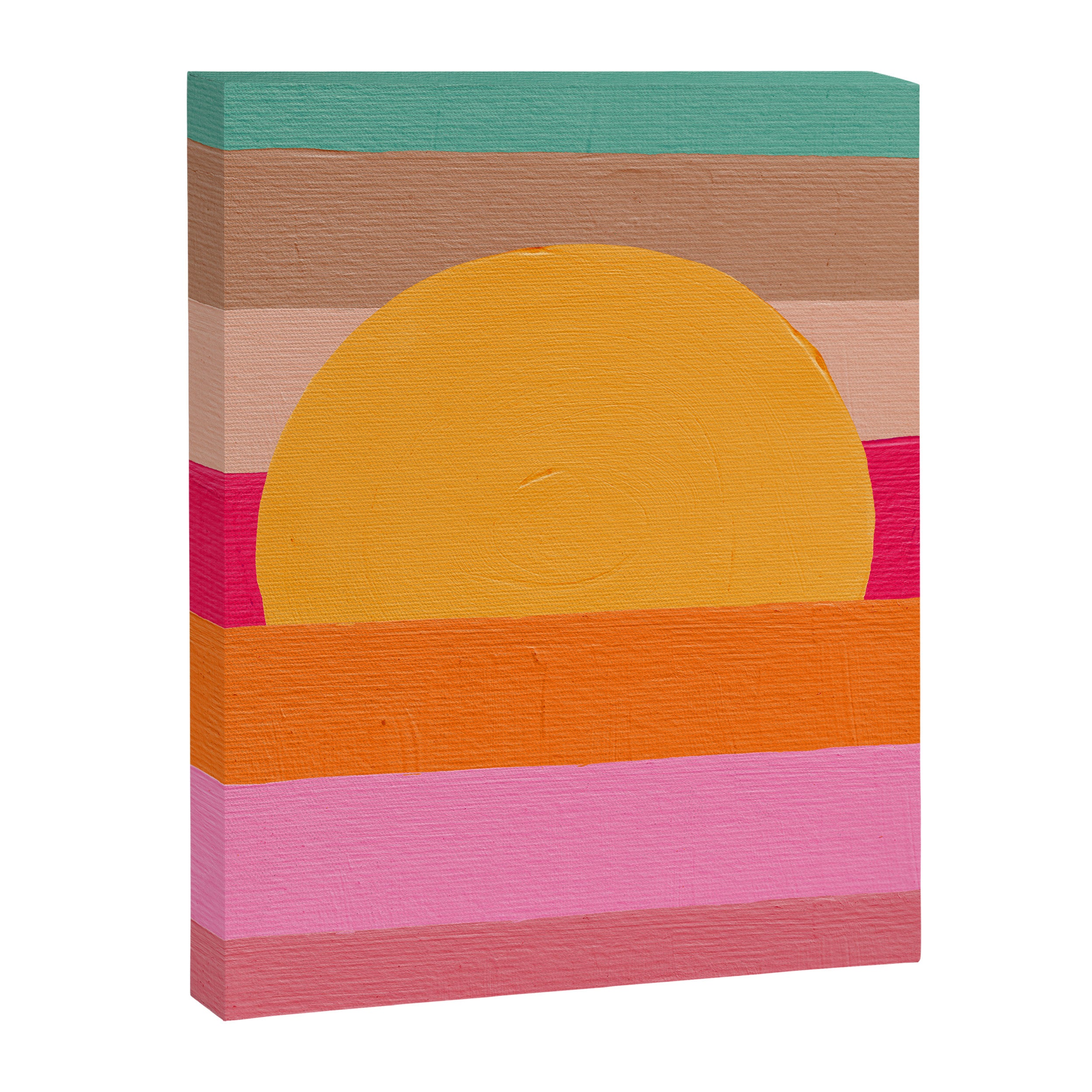 Sunset Waves â Magenta Canvas Print Gallery Image 8