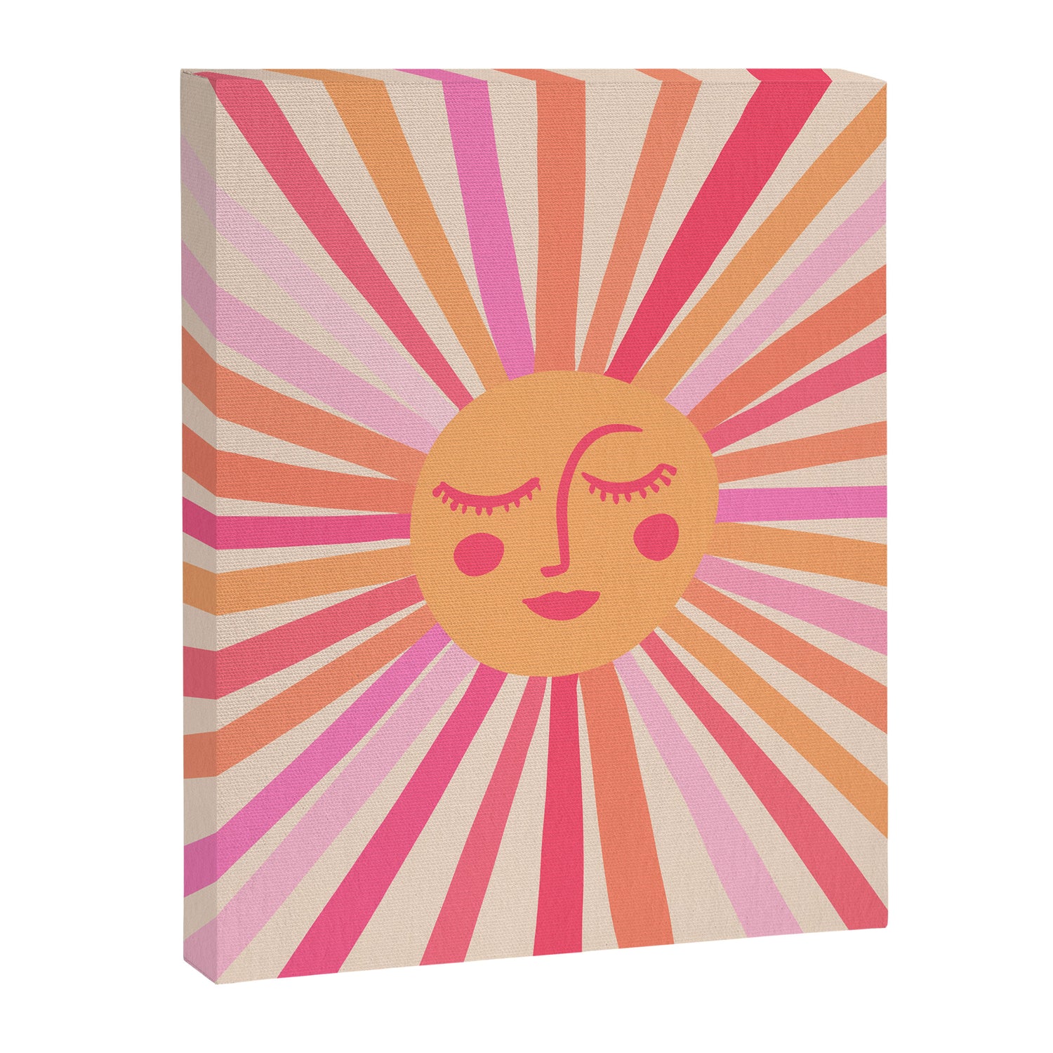 Sunshine - Pink Canvas Print Gallery Image 8