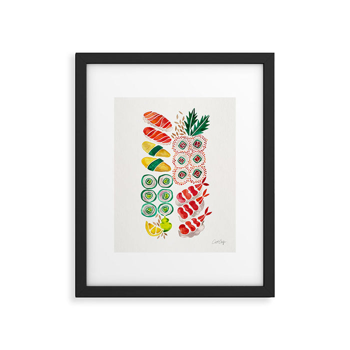 Sushi Collection Framed Art Print Gallery Image 1