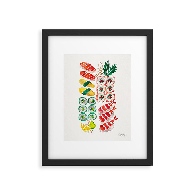 Sushi Collection Framed Art Print Gallery Image 6