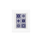 Talavera Mexican Tile - Porcelain Palette Art Print Gallery Image 1