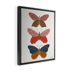 Tattooed Butterflies - Desert Framed Canvas Print Gallery Image 2