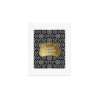 That Wasn't Very Cash Money of You - Black & Gold Art Print Gallery Image 1