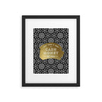 That Wasn't Very Cash Money of You - Black & Gold Framed Art Print Gallery Image 5