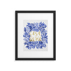 That's Life â Gold & Blue Framed Art Print Gallery Image 6