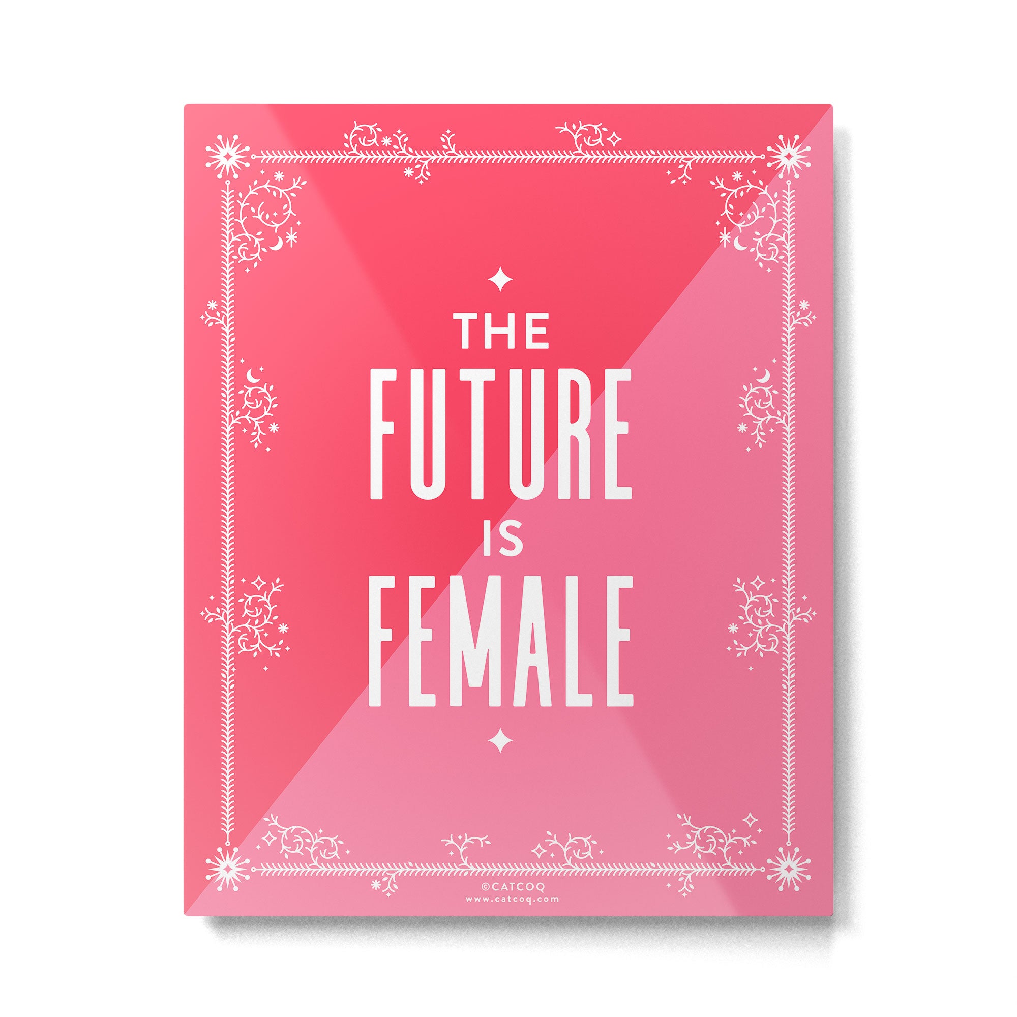 The Future is Female Metal Print Gallery Image 4