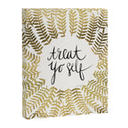 Treat Yo Self - Gold Canvas Print Gallery Image 8
