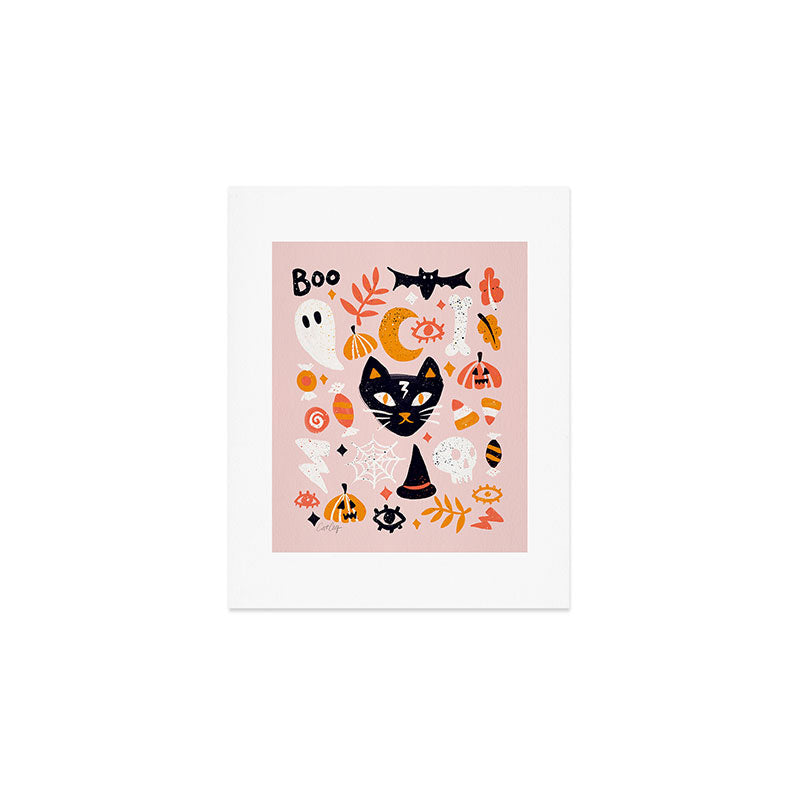 Trick Or Treat Yourself - Blush Art Print Gallery Image 1