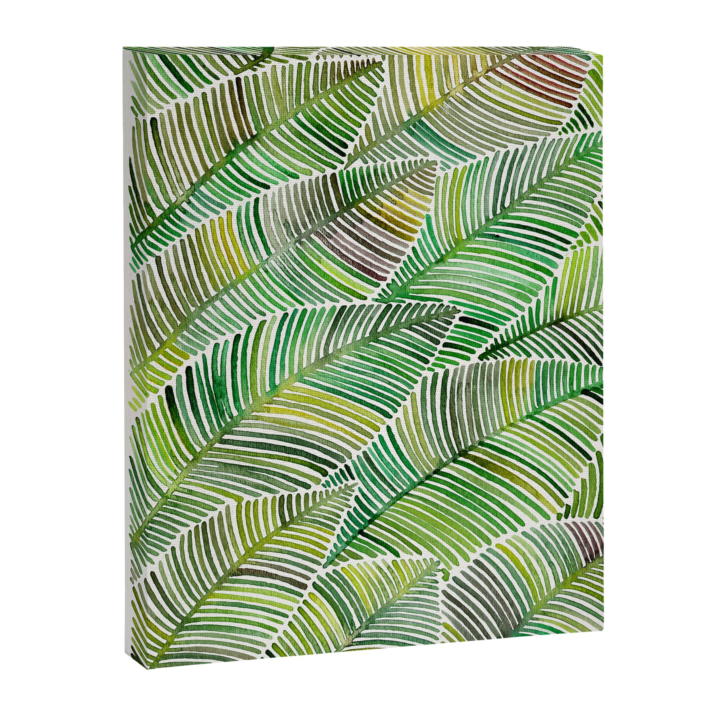 Tropical Green Canvas Print Gallery Image 8