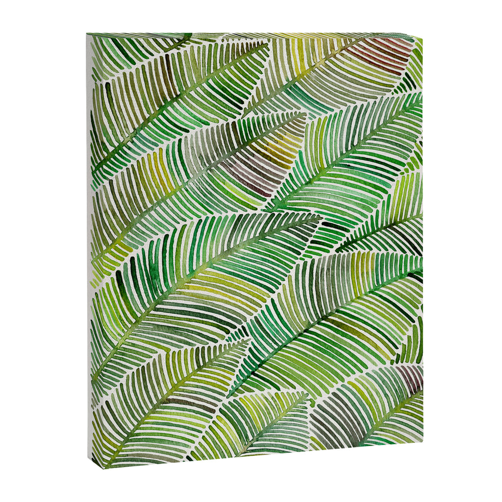 Tropical Green Canvas Print Gallery Image 3