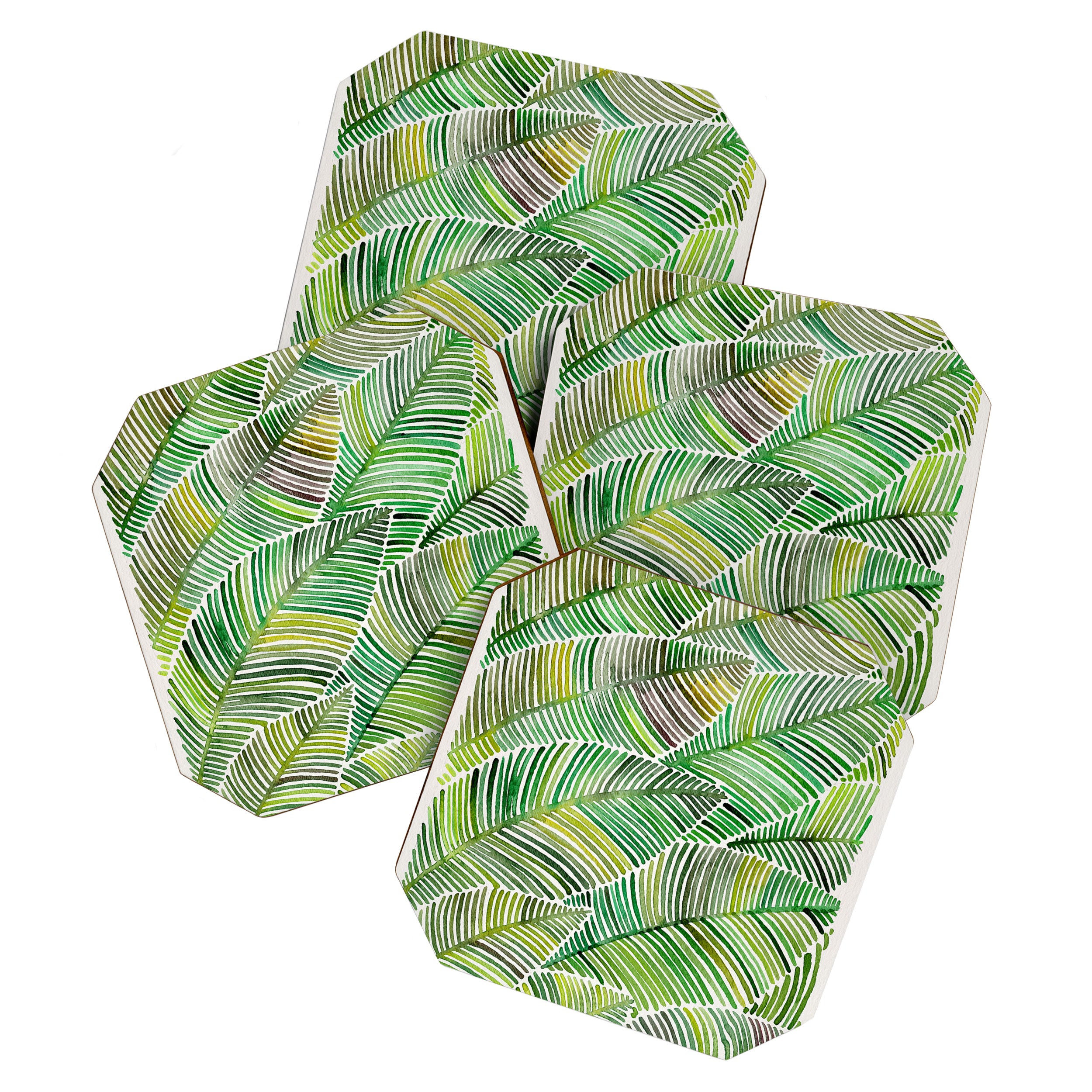 Tropical Green Coaster Gallery Image 1