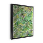 Tropical Green Framed Canvas Print Gallery Image 2