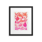 Tropical Toucans - Pink OmbrÃ© Palette Framed Art Print Gallery Image 6