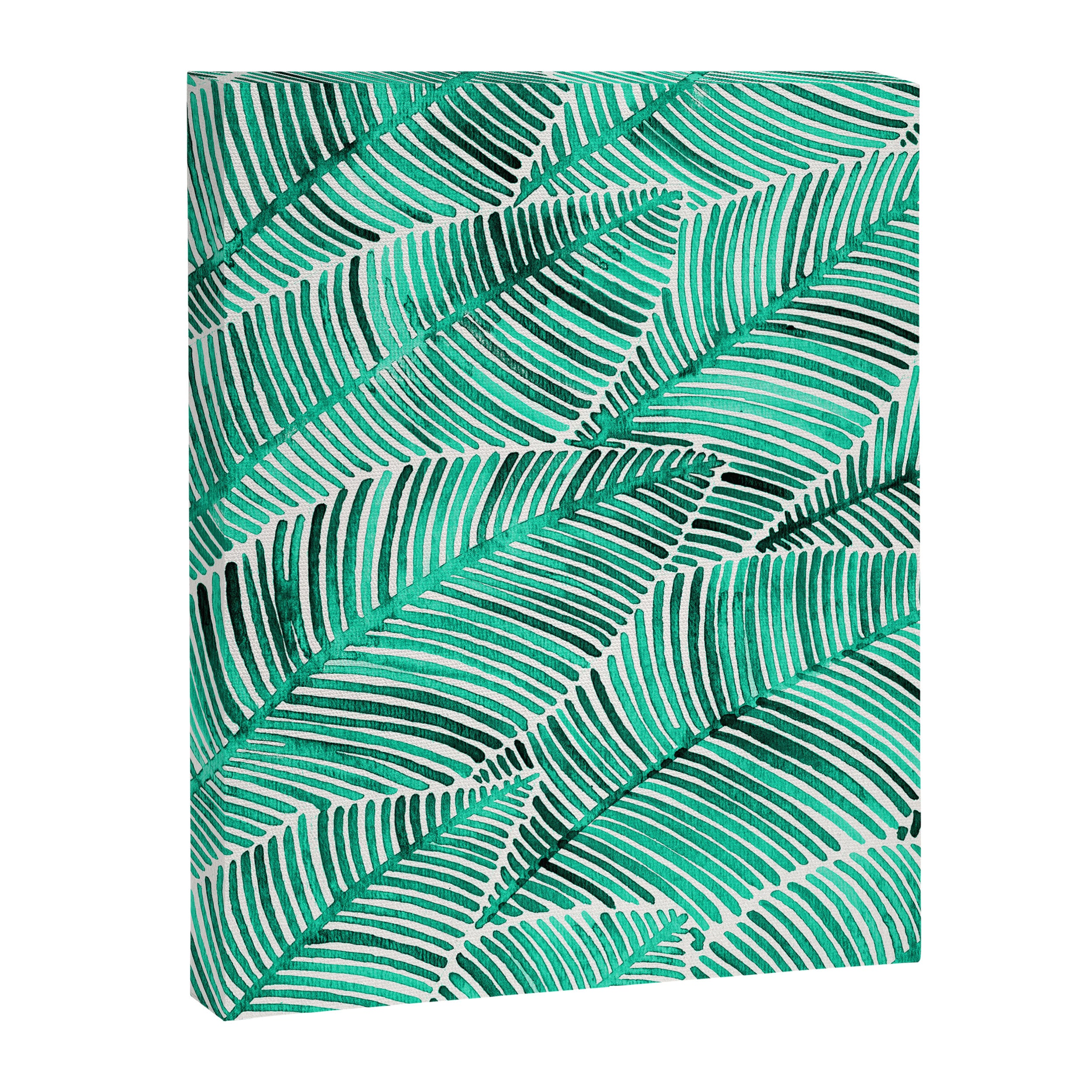Tropical Turquoise Canvas Print Gallery Image 8