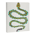 Turquoise Serpent Canvas Print Gallery Image 6