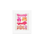 Victorian Lounge - Pink Palette Art Print Gallery Image 1
