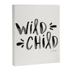 Wild Child - Black Canvas Print Gallery Image 8