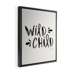 Wild Child - Black Framed Canvas Print Gallery Image 2