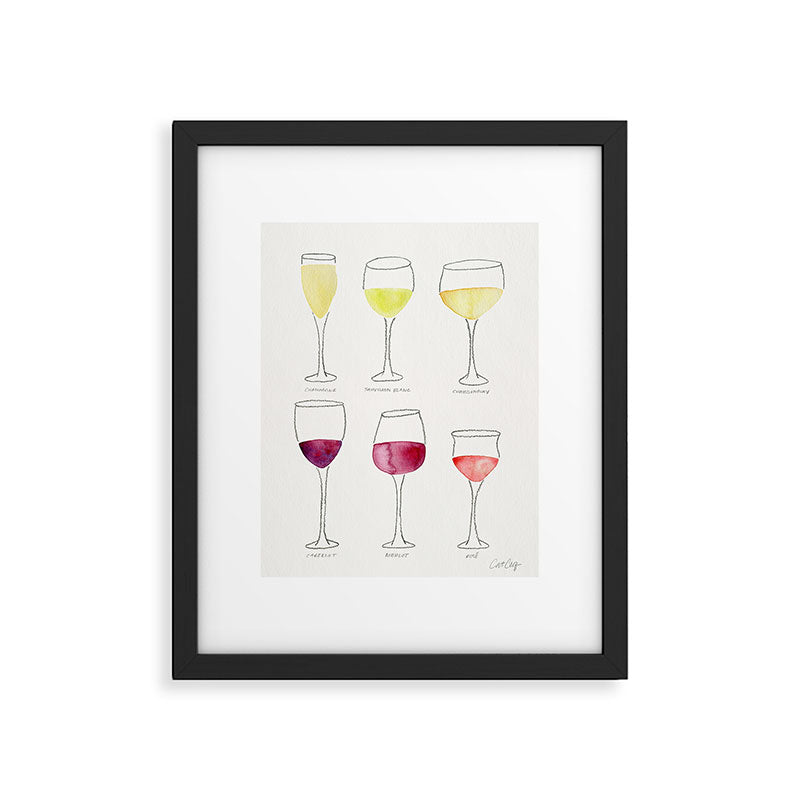 Wine Collection Framed Art Print Gallery Image 6