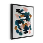 Brush Stroke Abstract Framed Canvas Print Gallery Image 2