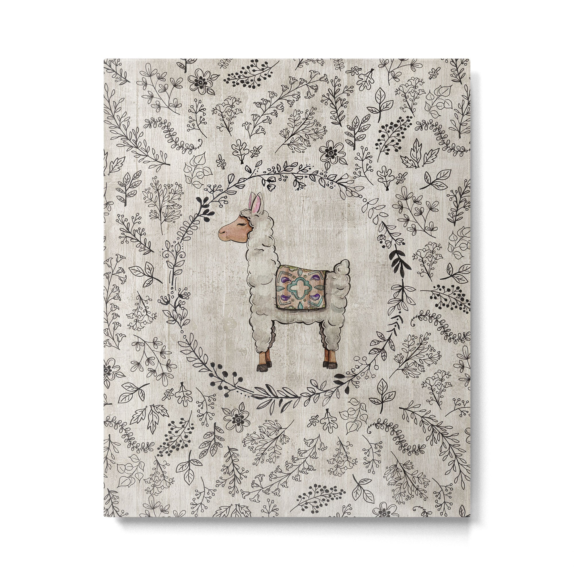Lala Llama Metal Print Gallery Image 6
