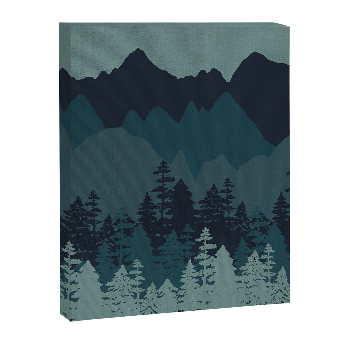 Mountain Range, Blue Mountains, Forest, Nature, Silhouette, National Park Canvas Print Gallery Image 8