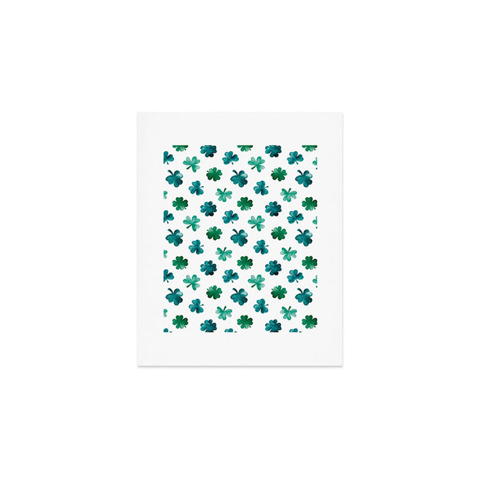 St. Patrick's Day Shamrocks Art Print Gallery Image 1