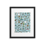 Whimsical Christmas, Sweater Weather, Fa La La La La, Holly Jolly, Holiday Print, Tis The Season Framed Art Print Gallery Image 6